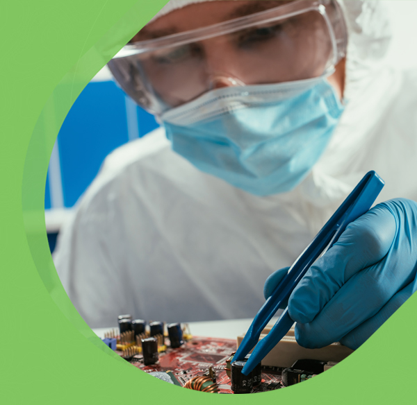 Engineer working on medical device thumbnail image
